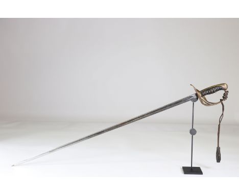 French officer latte 1920sSizes: L. totale= 1070mm L Lame= 920mm l lame= 22mmWeight (K): 0,73kgCondition: At first glance: pa