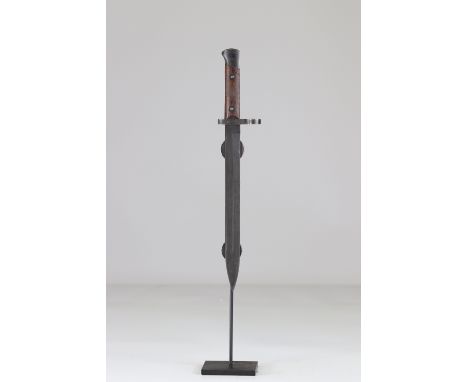 Czechoslovakian WWII bayonetSizes: L. totale= 360mm L Lame= 250mm l lame= 22mmWeight (K): 0,28kgCondition: At first glance: p