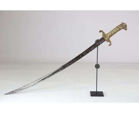 Saber "briquet" German 1810-1820, slight engraving on bladeSizes: L. totale= 860mm L Lame= 710mm l lame= 28mmWeight (K): 0,85