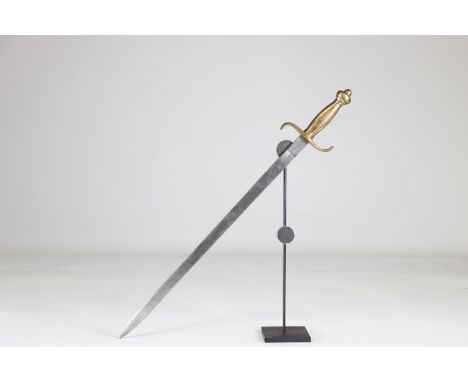 Small German sword late 19thSizes: L. totale= 595mm L Lame= 475mm l lame= 20mmWeight (K): 0,49kgCondition: At first glance: p