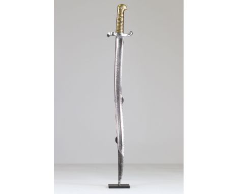 French bayonet model 1842Sizes: L. totale= 695mm L Lame= 570mm l lame= 30mmWeight (K): 0,56kgCondition: At first glance: pati