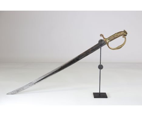 French saber "briquet", revolutionary period, 1800Sizes: L. totale= 825mm L Lame= 690mm l lame= 32mmWeight (K): 0,76kgConditi