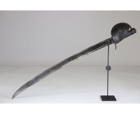 French marine cutlass, Manufacture Imperiale 1820-1830Sizes: L. totale= 815mm L Lame= 680mm l lame= 43mmWeight (K): 0,94kgCon