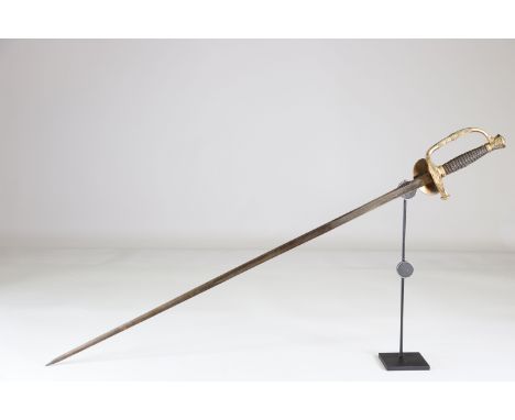 Civil servant sword, Belgian 1880s-1890sSizes: L. totale= 950mm L Lame= 800mm l lame= 20mmWeight (K): 0,56kgCondition: At fir