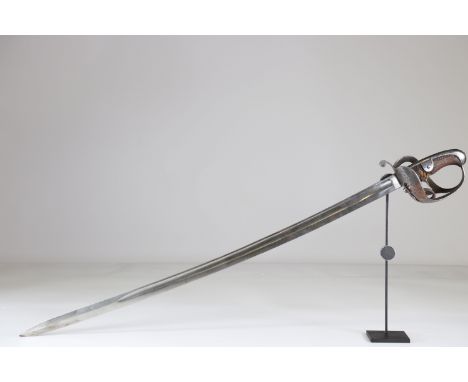 German cavalry saber, W 1871, PrussianSizes: L. totale= 1020mm L Lame= 860mm l lame= 30mmWeight (K): 1,14kgCondition: worn ha
