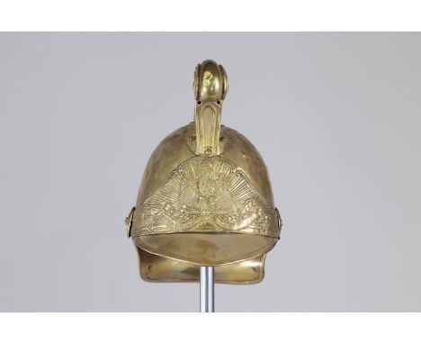 19th French helmetSizes: L. totale= 270 mm H = 260mmWeight (K): 0,73kgCondition: At first glance: patina, normal wear
