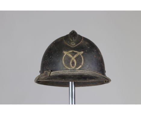 WWII passive defense helmetSizes: L. totale= 310mm H = 190mmWeight (K): 0,93kgCondition: At first glance: patina, normal wear