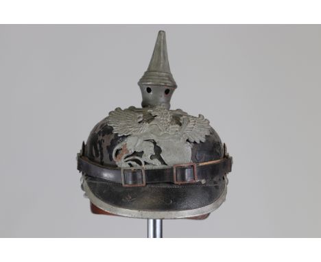 Full officer's helmet small graySizes: L. totale= 240mm H = 250mmWeight (K): 0,4kgCondition: At first glance: patina, normal 
