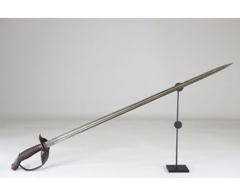 German officer latte with monogram on the wrist, 1915Sizes: L. totale= 960mm L Lame= 800mm l lame= 24mmWeight (K): 0,79kgCond