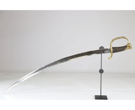 French saber, Manufacture Chatelleraut 1800Sizes: L. totale= 940mm L Lame= 800mm l lame= 32mmWeight (K): 0,94kgCondition: At 