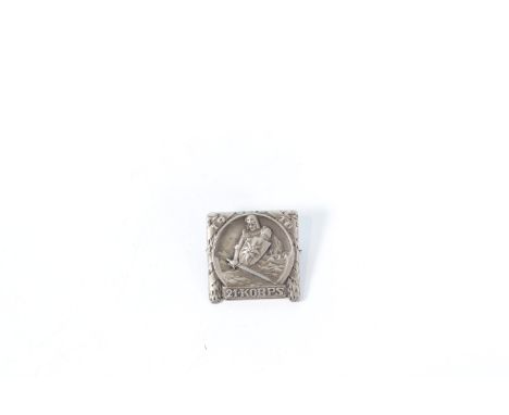 German badge 14-18 unknown originSizes: H =30mm L =30mmWeight (K): 0,01kgCondition: At first glance: patina, normal wear