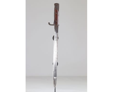 German bayonet 1st warSizes: L. totale= 500mm L Lame= 370mm l lame= 22mmWeight (K): 0,49kgCondition: At first glance: patina,