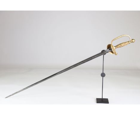 French sword 1850-1860, Empire periodSizes: L. totale= 980mm L Lame= 800mm l lame= 30mmWeight (K): 0,84kgCondition: At first 