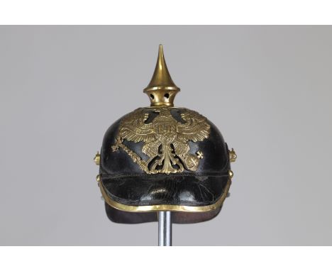 German helmet 14-18 infantrySizes: L. totale= 250 mm H = 250mmWeight (K): 0,5kgCondition: At first glance: patina, normal wea