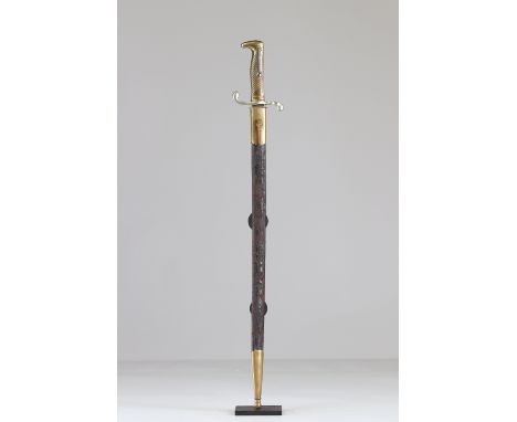 German bayonet for exit outfit with engraving on the bladeSizes: L. totale= 635mm L Lame= 490mm l lame= 23mmWeight (K): 0,6kg