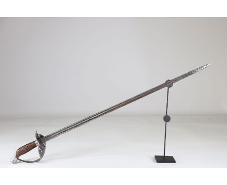 German officer saber 1914-1918, Blazon in Guillame II guardSizes: L. totale= 955mm L Lame= 805mm l lame= 22mmWeight (K): 0,71