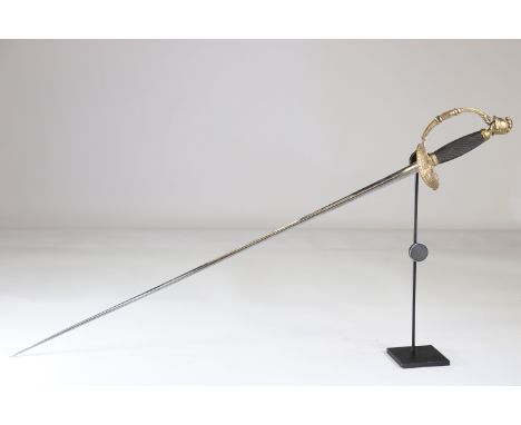 rapier sword, civil triangular blade, French, Empire periodSizes: L. totale= 910mm L Lame= 770mm l lame= 17mmWeight (K): 0,37