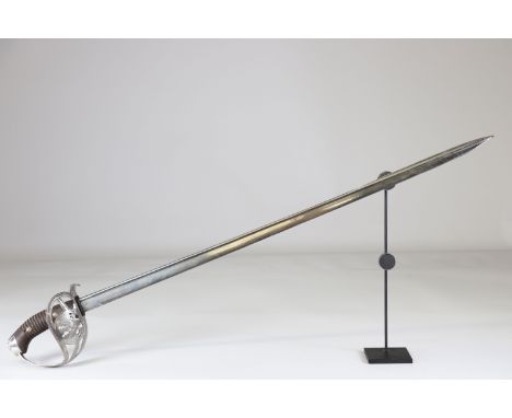 German saber officer 1914-1918, "Trupp", with regimented guardSizes: L. totale= 970mm L Lame= 820mm l lame= 26mmWeight (K): 0