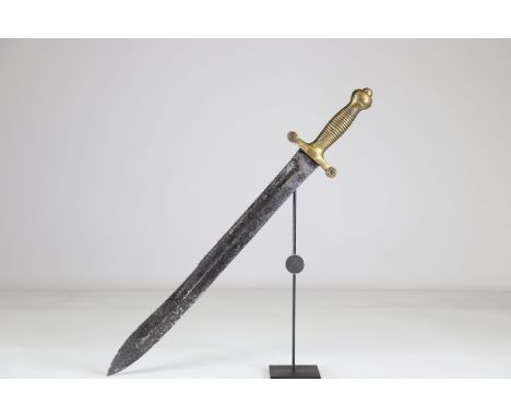 French sword 1838Sizes: L. totale= 630mm L Lame= 480mm l lame= 40mmWeight (K): 0,9kgCondition: At first glance: patina, norma