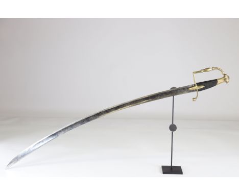 Empire period saber, light engravingSizes: L. totale= 990mm L Lame= 840mm l lame= 30mmWeight (K): 0,73kgCondition: At first g