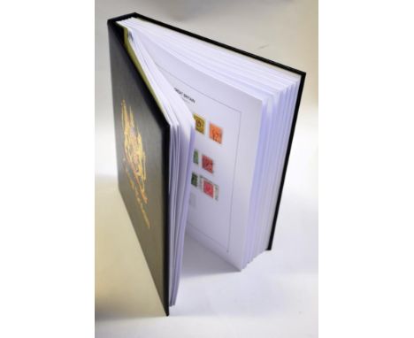 GB - Valuable Collection in a Hingeless Davo Album. Including a 4 margin 1d black and 2d blue, 1d red plate 222 block of 4, h
