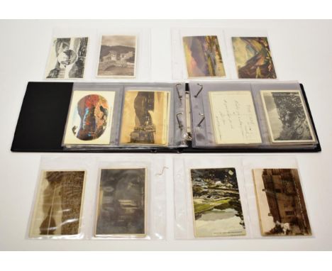 Kendal, Ullswater, Patterdale and Brotherswater  - A collection of mainly vintage cards in a modern album. Including several 