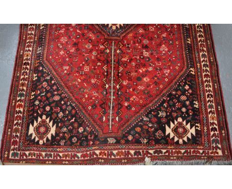 Persian Qashqai carpet, 300 x 207cms.