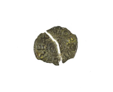 ♦Anglo-Saxon, Coenwulf, King of Mercia (796-821), Silver Penny. non-portrait tribrach type, Canterbury Mint, moneyer Eoba; ob