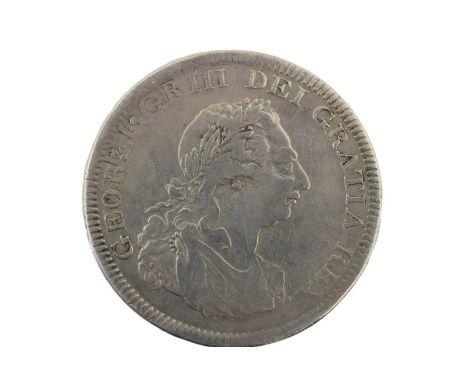 George III, Bank of England 1804, obv. older laureate and draped bust, C.H.K. with stops on truncation, a good example of ove