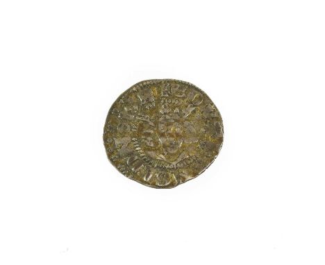 ♦Edward II, (1307-1327), Silver Penny, Bury St Edmunds Mint, class II (1310-1314), obv. EDWAR ANGL DNS HYB around facing crow