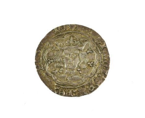 ♦Henry VI, First Reign (1422-1461), 2 x Silver Groats comprising: (1) London Mint, trefoil issue, obv.mm cross fleury, HENRIC