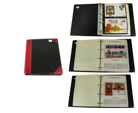 Assorted Commemorative Coins and Medallic First Day Covers, to include: UK: Elizabeth II £5 2000 'Millennium', BU in Royal Mi