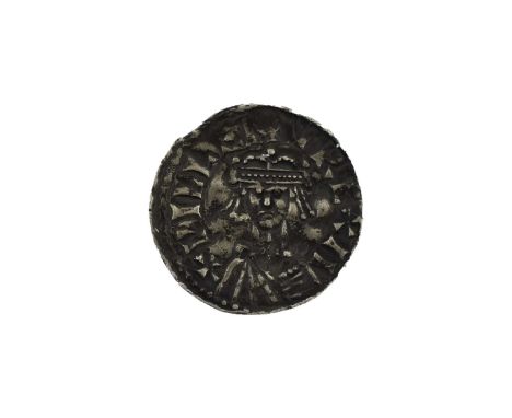 ♦William I (1066-87) Silver Penny, Bonnet type, Wallingford Mint, moneyer Brand; obv. PILLEMU REX A around crowned &amp; diad