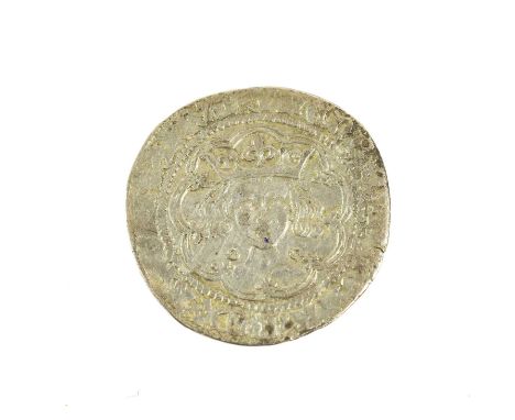 ♦Henry VI, First reign (1422-1461), Silver Groat, Calais Mint, annulet Issue, mm incurved pierced cross, obv. HENRIC DI GRA R