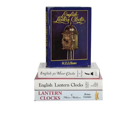 Ɵ&nbspWHITE, GEORGEENGLISH LANTERN CLOCKSAntique Collectors' Club, Woodbridge 1989, 1st and only edition, gilt titled blue cl