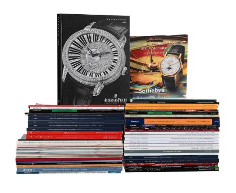 Ɵ&nbspHOROLOGICAL AND OTHER AUCTION CATALOGUESFORTY-THREE PUBLICATIONS:Various auction houses including Christies, Sotheby's,