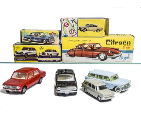 Spanish/Portuguese Plastic Car Group, Rico Seat 1400C, Gozan Seat 1500 Taxi, Osul Citroen ID, PA Citroen Dyane, in original b