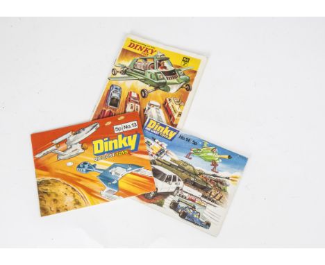 Dinky Toy Catalogues, No.5, No.6, No.7, No.8, No.9, No.10, No.11 (2), No.12 (3), No.13 (3), No.14 (4), Dinky Kits leaflet, F-
