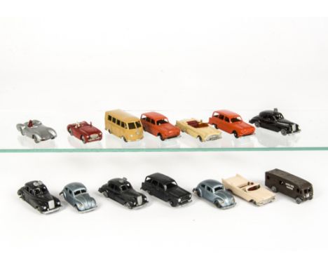 Morestone & Budgie Miniatures, including No.9 Maudslay Horse Box, No.15 Austin A95 (2), No.61 Austin Q Car, No.12 VW Microbus