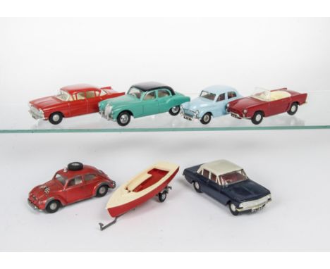 Tri-ang Spot-On Models, including No.280 Vauxhall Cresta, Renault Floride, Morris Minor 1000, Armstrong Siddeley Sapphire, Va