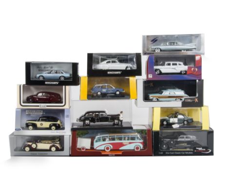 1/43 Modern Diecast by Various Makers, including Spark (2), Scale Carr (2), Minichamps (2), Premium X, ZZ Model and others, i