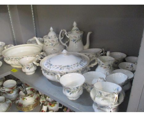 A Royal Albert Brigadoon pattern tea and dinner service, Location: 