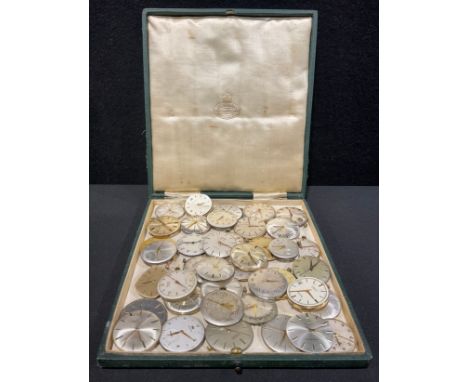 Horology - a collection of forty gentleman's wristwatch movements, various sizes and makers including Rotary, Garrard, etc (q