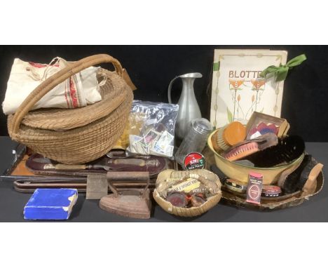 Boxes &amp; Objects - a 19th century stag horn and silver mounted meat carving set, by Joseph Rodgers &amp; Sons, indistinctl