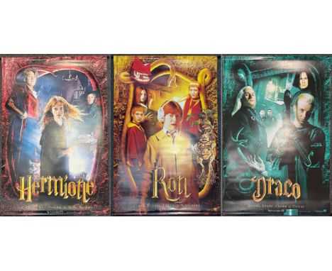 Movie/Film Memorabilia - three large Harry Potter promotional film cinema/lobby posters, for Harry Potter and the Chamber of 