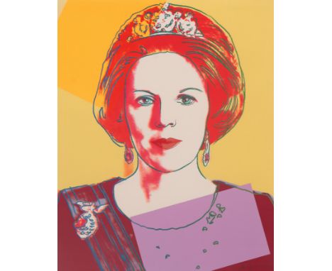 Andy Warhol (1928-1987) 'Queen Beatrix of the Netherlands' (1985). From the series 'Reigning Queens' (Royal Edition). Signed 