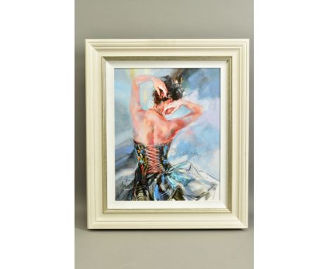 ANNA RAZUMOVSKAYA (RUSSIAN CONTEMPORARY), 'FOREVER YOUNG', a signed limited edition print of a female figure 20/195, hand emb