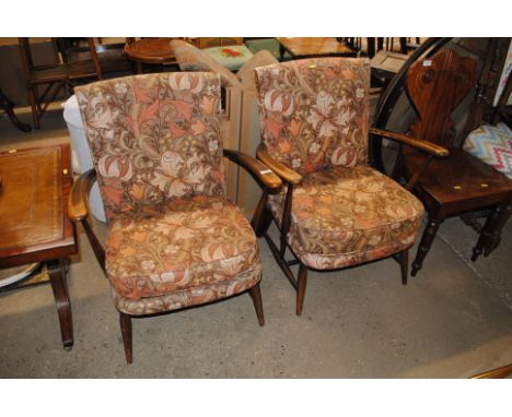 Two Ercol armchairs 