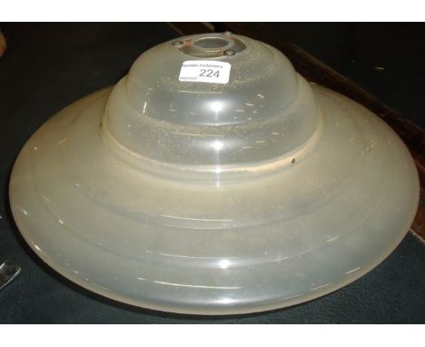 1930s UFO shaped light shade