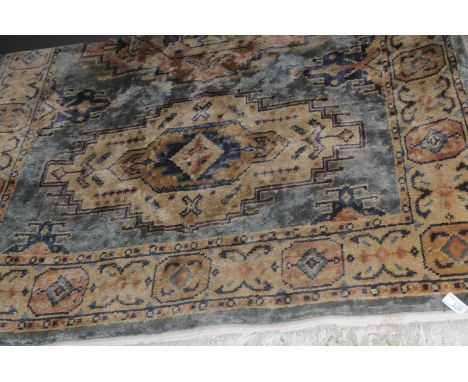 Light ground Persian style rug 